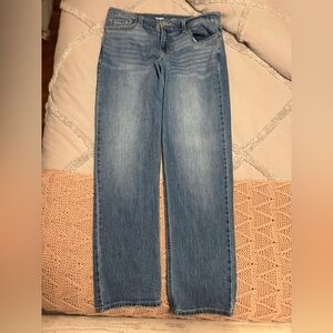 Old Navy Mid-Rise Boyfriend Jeans in Blue Denim